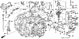 Diagram for Acura CL Automatic Transmission Filter - 25450-P7W-003