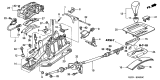 Diagram for 1996 Acura RL Shift Cable - 54315-SZ3-982