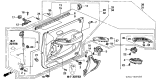 Diagram for Acura MDX Window Switch - 35750-S3V-A23ZA
