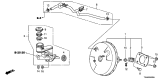 Diagram for Acura TL Brake Master Cylinder - 01469-TK5-A00