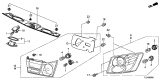 Diagram for 2007 Acura RDX Light Socket - 33304-SED-003