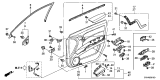 Diagram for Acura Weather Strip - 72375-STK-A01