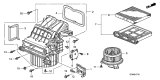 Diagram for Acura Blower Motor - 79310-STK-A41