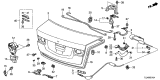 Diagram for Acura Trunk Lids - 68500-TP1-A90ZZ
