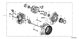 Diagram for Acura ILX Alternator - 31100-5X6-J01