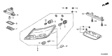 Diagram for 2009 Acura TL Light Socket - 33304-S3A-003