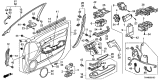 Diagram for Acura TL Seat Switch - 35961-TK4-A01