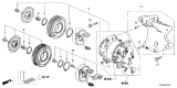 Diagram for Acura MDX A/C Compressor Cut-Out Switches - 38801-61A-A01