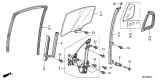 Diagram for Acura TL Auto Glass - 73450-SEP-A20