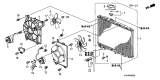 Diagram for 2006 Acura RL Fan Shroud - 19015-RJA-J01