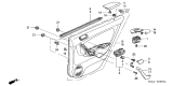 Diagram for 2005 Acura TSX Weather Strip - 72875-SEA-003