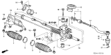 Diagram for Acura Rack & Pinion Bushing - 53685-SDA-A01