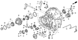 Diagram for Acura Vigor Release Bearing - 22810-PW5-003