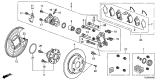 Diagram for Acura Brake Caliper Repair Kit - 01473-TA0-A50