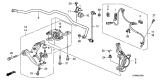 Diagram for Acura RDX Control Arm - 51350-STK-A03