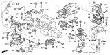 Diagram for 2004 Acura TSX Engine Mount - 50830-SEA-E12