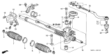 Diagram for Acura TL Tie Rod End - 53560-SEP-A02