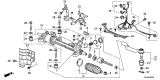 Diagram for Acura Drag Link - 53610-TK4-A01