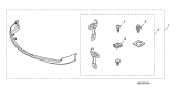 Diagram for 2008 Acura TL Spoiler - 08F01-SEP-240A