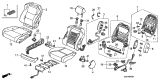 Diagram for Acura TL Seat Cushion - 81137-SEP-A11