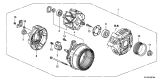 Diagram for Acura RDX Alternator - 31100-RWC-A01