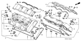 Diagram for Acura Oil Filler Cap - 15610-PR7-A00