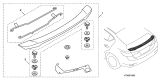 Diagram for Acura Spoiler - 08F10-TX6-220