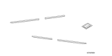 Diagram for 2009 Acura MDX Door Moldings - 08P05-STX-250