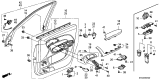 Diagram for 2010 Acura MDX Window Switch - 35760-STX-A01ZA