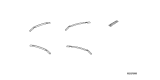 Diagram for 2006 Acura TSX Door Moldings - 08P20-SEC-2C0