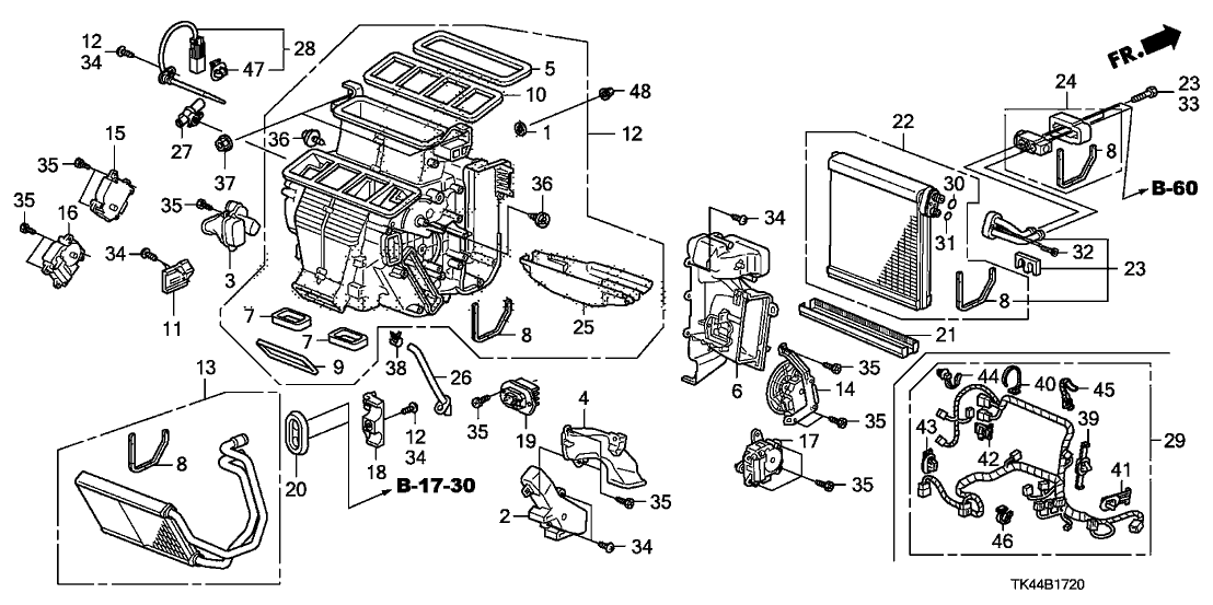 79140-TZ3-A41 - Genuine Acura Motor Assy., Driver Mode