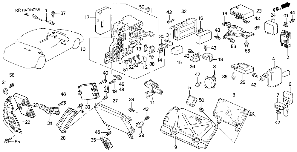 37735-PY3-901 - Genuine Acura Control Unit, Radiator Fan