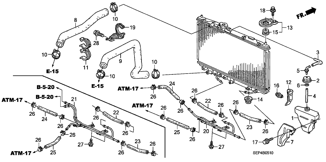 03 Acura Tl Engine