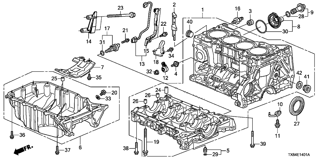 11106-PR4-013 - Genuine Acura Bolt, Sealing (28MM)