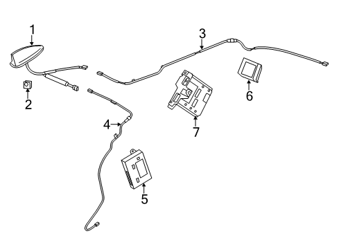 Acura 39543-TX6-A83 Navigation Unit Assembly