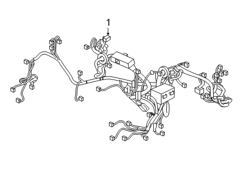 Acura 32110-5YF-A80 Wire Harness, Engine