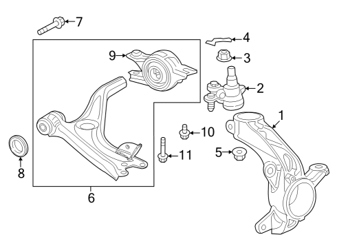 2023 Acura Integra Bolt, Flange (14X105) Diagram for 90118-T20-A00