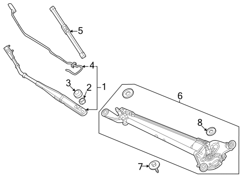 2023 Acura Integra Wipers Diagram 3