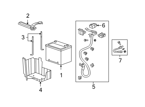 Earth Cable Assembly Diagram for 32600-STX-A01