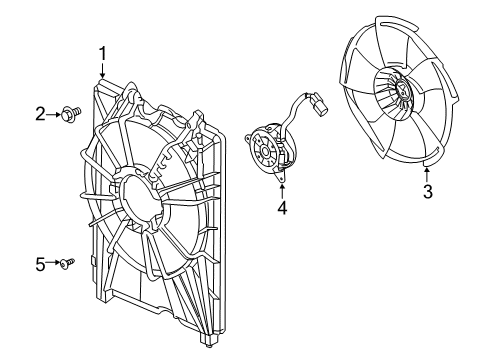 2024 Acura RDX Cooling Fan Diagram