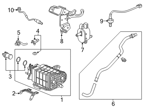 2022 Acura ILX Powertrain Control Diagram 4