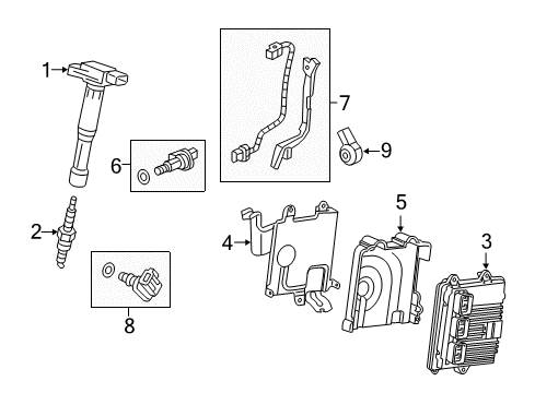 2022 Acura ILX Ignition System Diagram