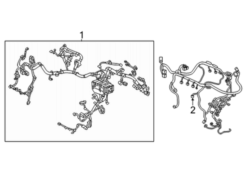 2024 Acura MDX Wiring Harness Diagram