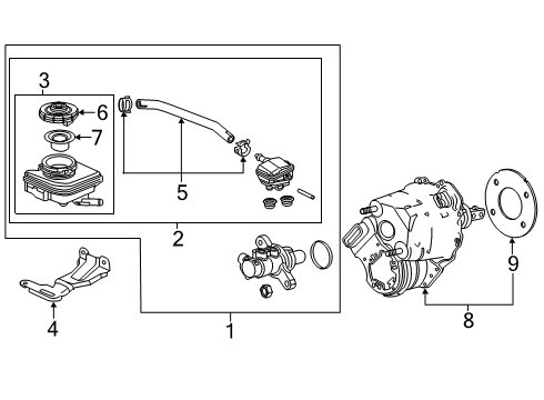 2019 Acura RDX Set, EBB (Service) Diagram for 01469-TJB-H04