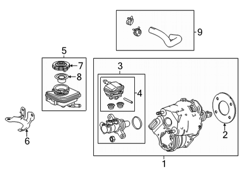 2023 Acura MDX Dash Panel Components Diagram 2