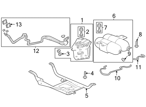 2023 Acura MDX Ride Control Diagram