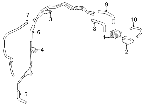 2024 Acura Integra Emission Components Diagram 4