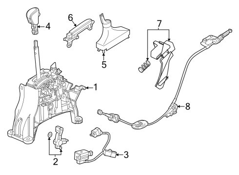 2023 Acura Integra Wire, Control Diagram for 54315-T20-A81