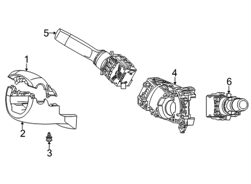 2022 Acura TLX Switches Diagram 2