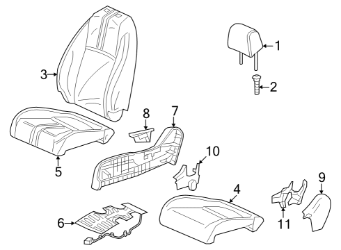 2024 Acura Integra Cover, Right Front R228L Diagram for 81131-31M-A11ZD